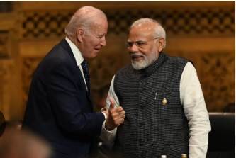 प्रधानमंत्री नरेन्द्र मोदी ने अमेरिकी राष्ट्रपति जो बाइडेन के शीघ्र स्वस्थ होने की कामना की