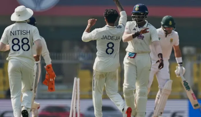 साउथ अफ्रीका की गुवाहाटी टेस्ट पर मजबूत पकड़, भारत पर क्लीन स्वीप का खतरा गहराया