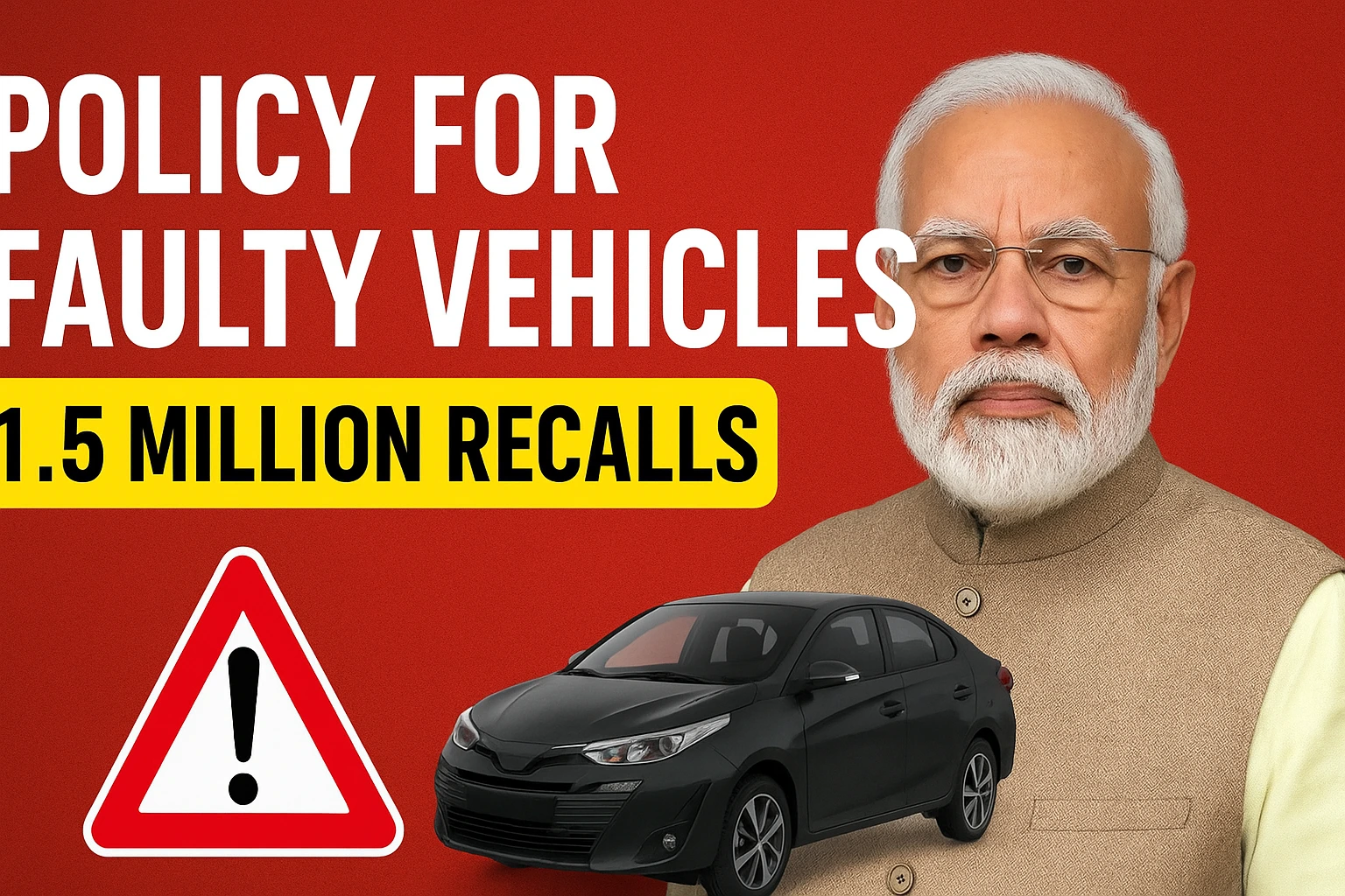 सुरक्षा मानकों पर खरा नहीं उतरने वाले वाहनों को लेकर सरकार सख्त: वाहन वापसी की प्रक्रिया और नए नियमों पर बड़ा अपडेट