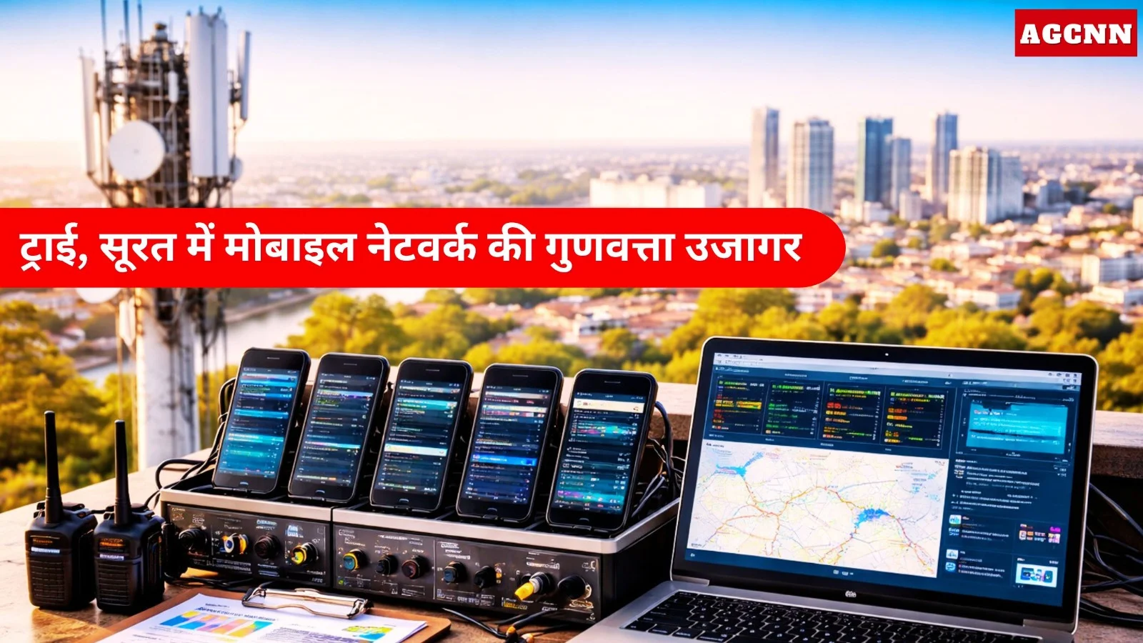 ट्राई ड्राइव टेस्ट रिपोर्ट: सूरत में मोबाइल नेटवर्क की गुणवत्ता उजागर