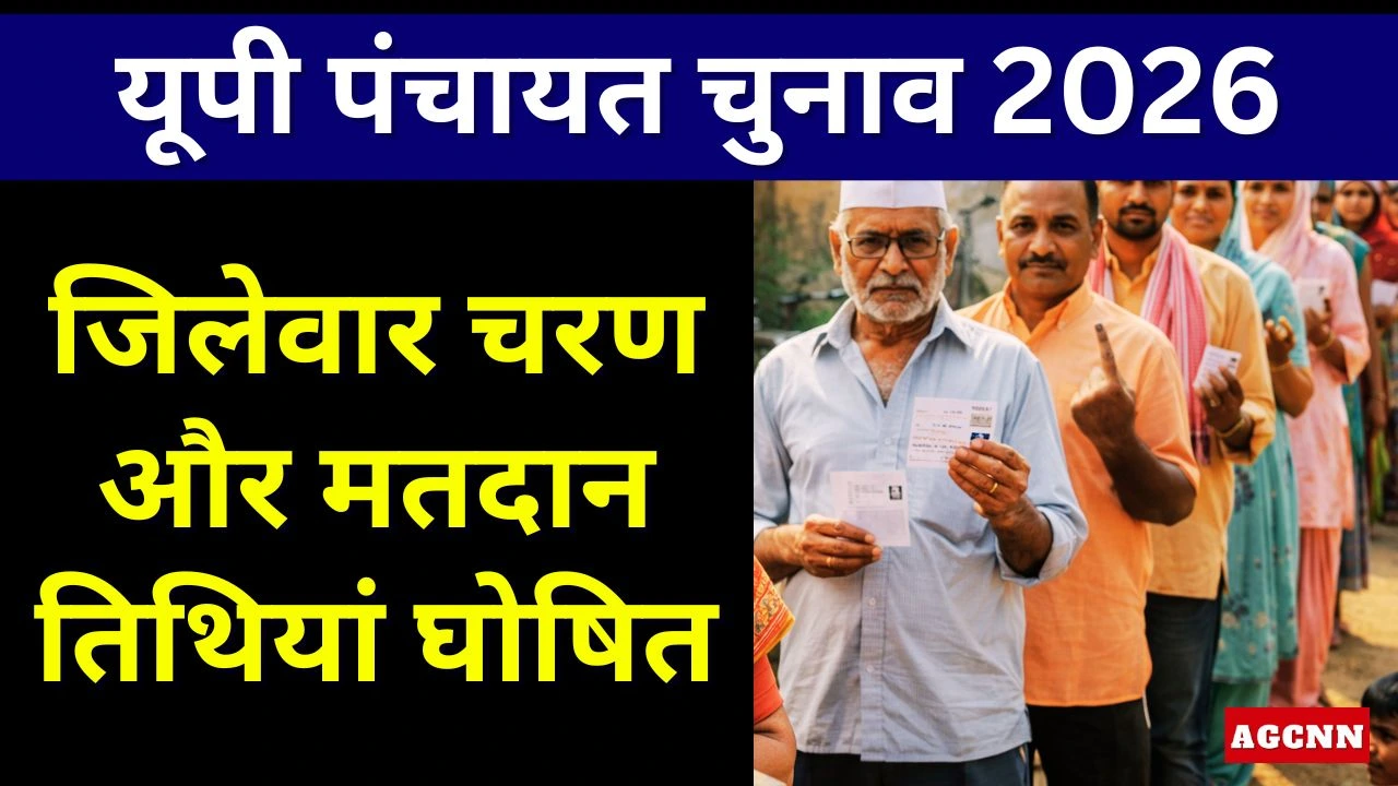 यूपी पंचायत चुनाव 2026: जिलेवार चरण और मतदान तिथियां घोषित