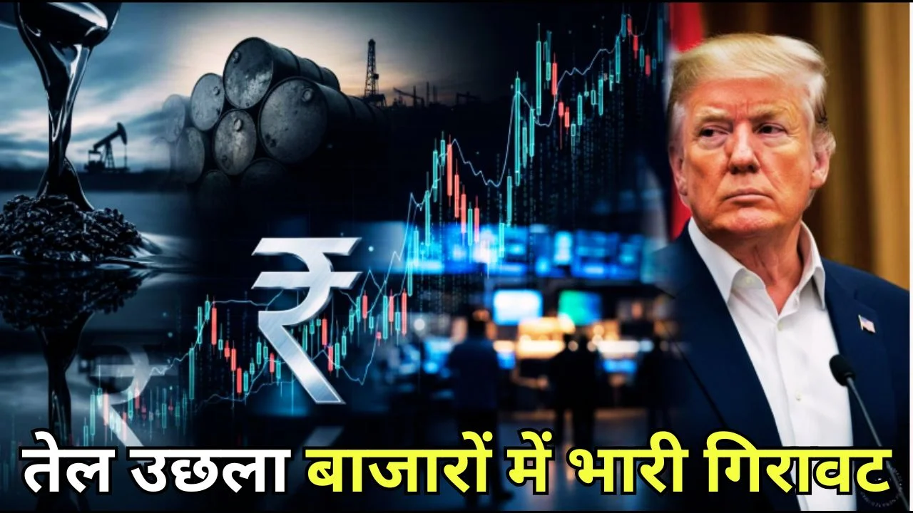 अमेरिका-ईरान तनाव से तेल 100 डॉलर पार, वैश्विक बाजारों में भारी गिरावट