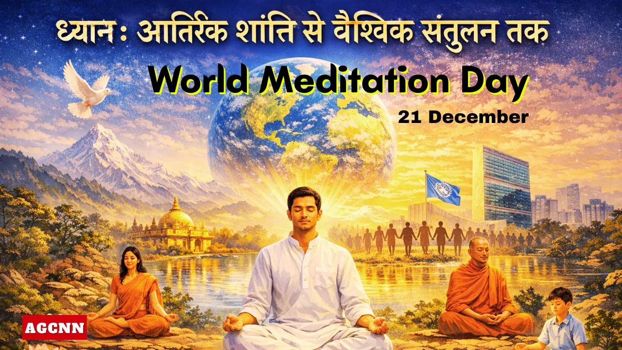 World Meditation Day | ध्यान: आंतरिक शांति से वैश्विक संतुलन तक