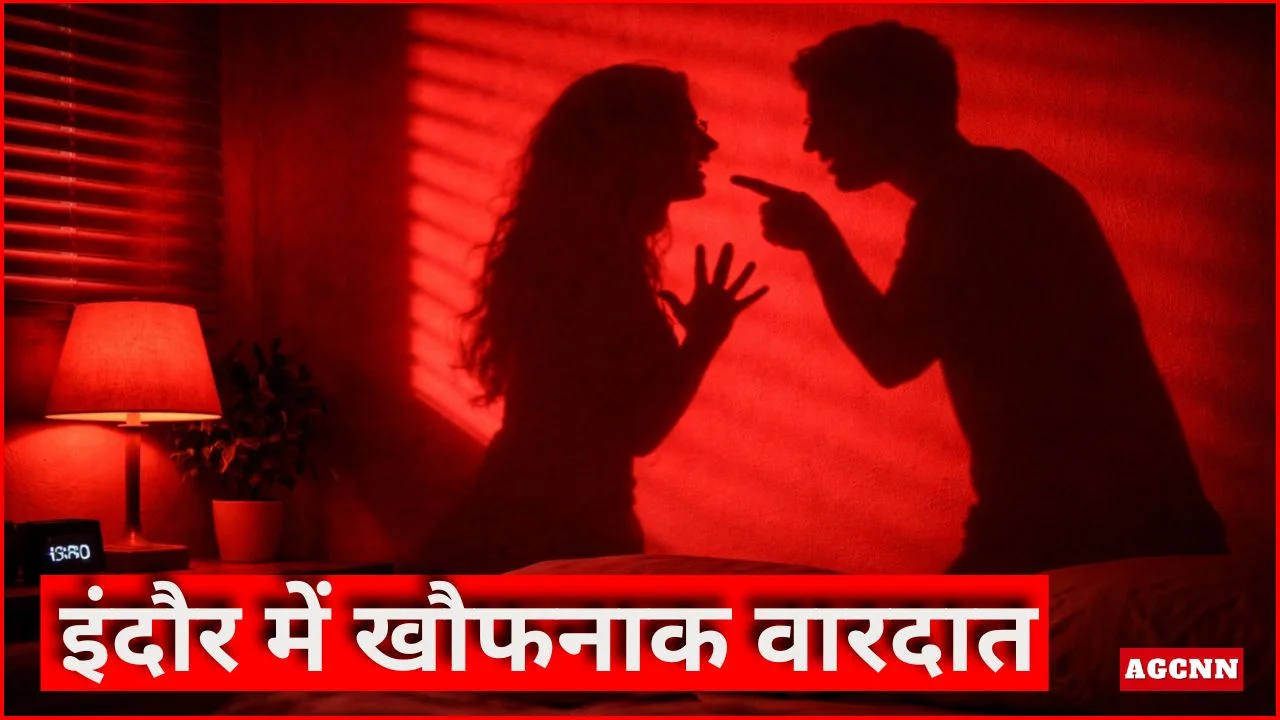 इंदौर में खौफनाक वारदात: संबंध से इनकार पर पति ने पत्नी की गला घोंटकर हत्या