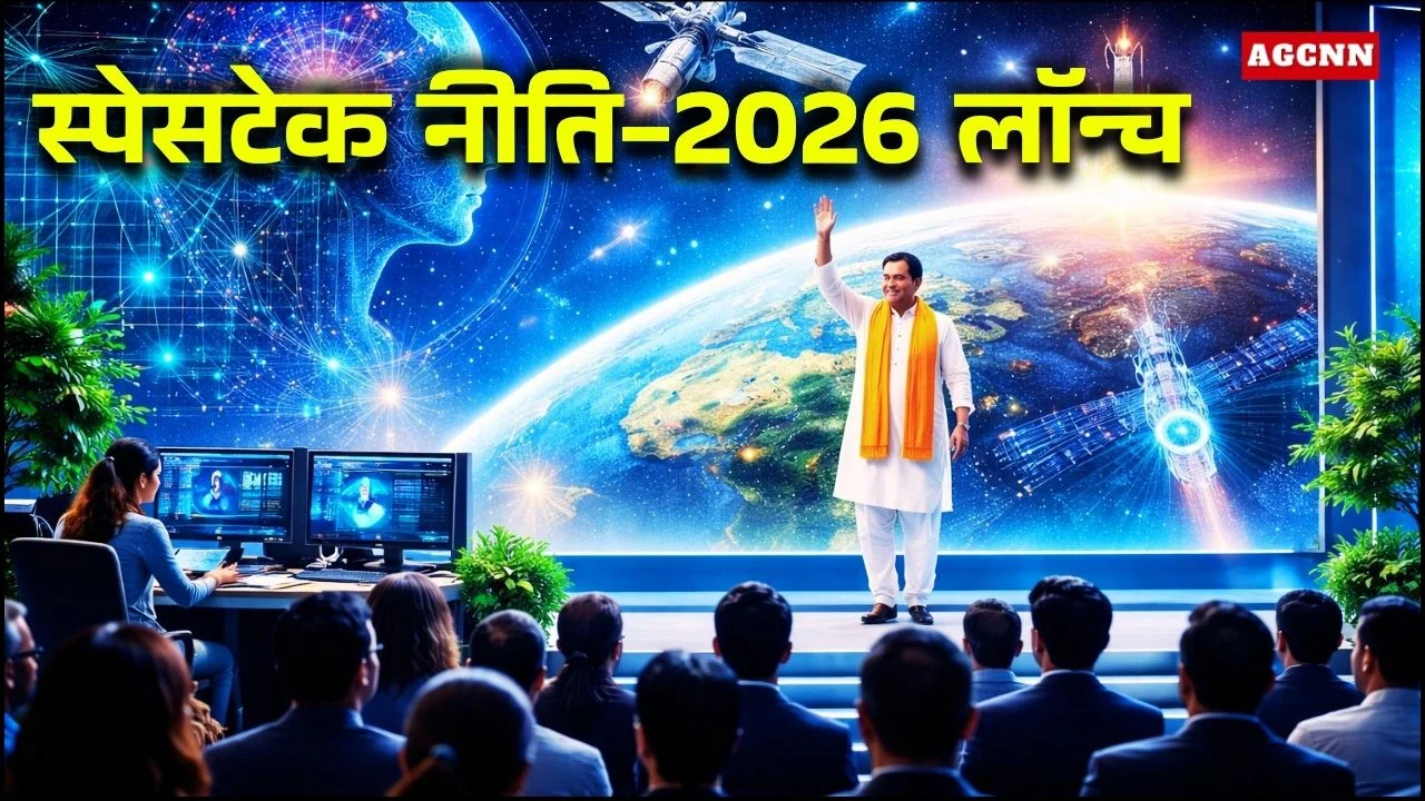 एआई से नागरिक-केंद्रित शासन की ओर मध्यप्रदेश, स्पेसटेक नीति-2026 लॉन्च
