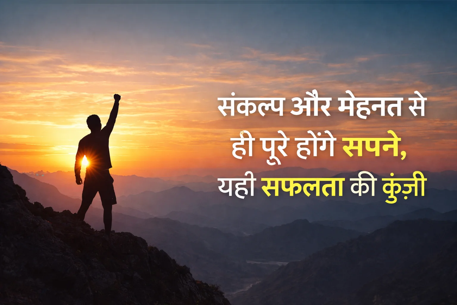 नया साल 2026: संकल्प और मेहनत से ही पूरे होंगे सपने, यही सफलता की कुंजी