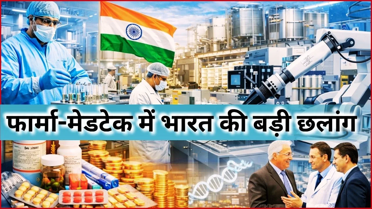 फार्मा-मेडटेक में भारत की बड़ी छलांग, 2025 में निवेश और नवाचार रिकॉर्ड स्तर पर
