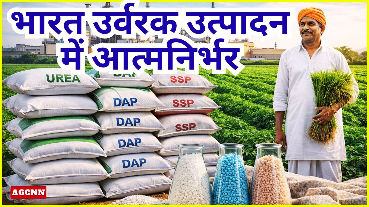 भारत उर्वरक उत्पादन में आत्मनिर्भर, 2025 में 73% खपत घरेलू स्तर पर पूरी