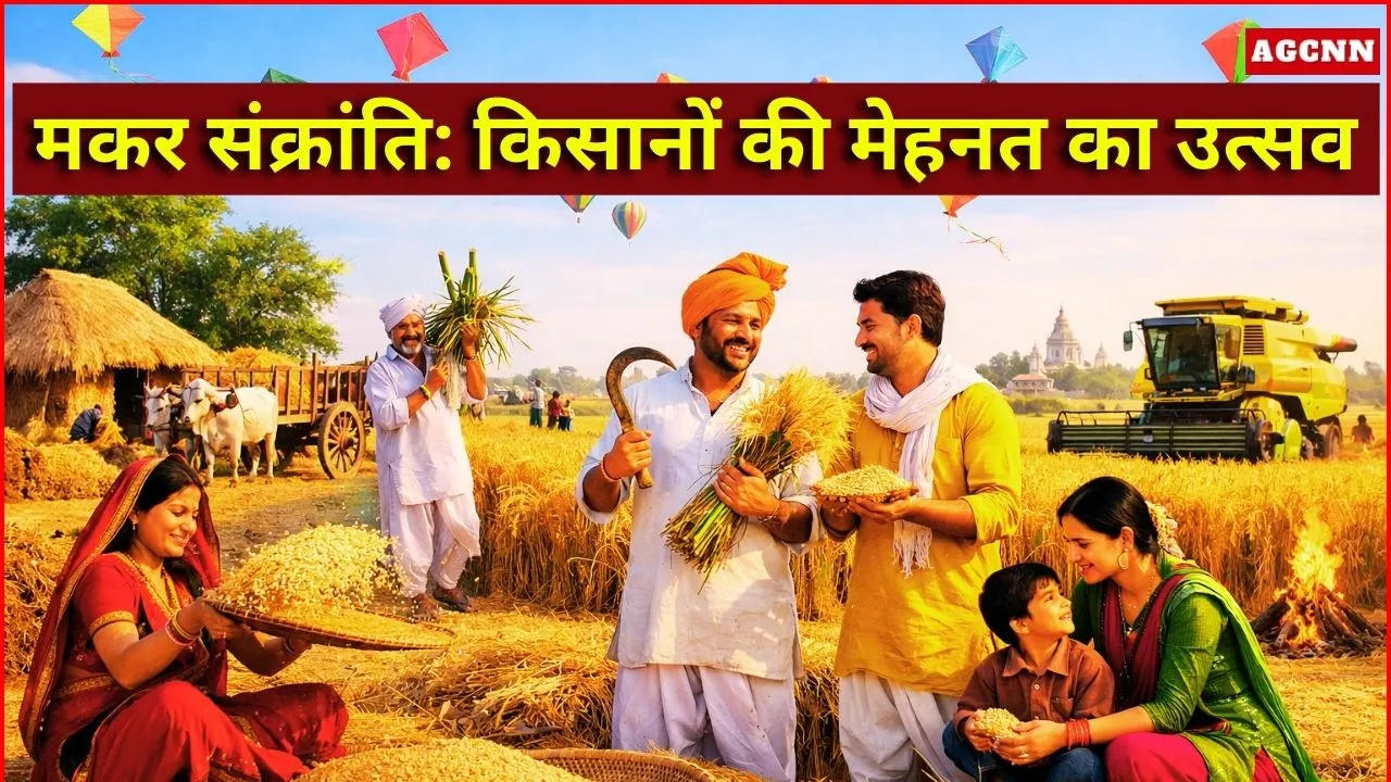 मकर संक्रांति: किसानों की मेहनत का उत्सव