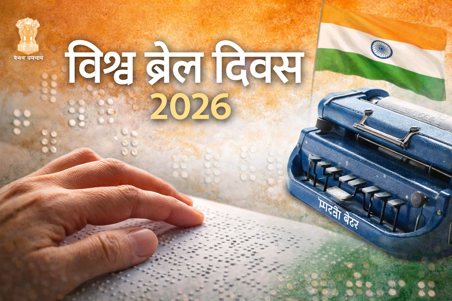 विश्व ब्रेल दिवस 2026: भारती ब्रेल के जरिए समावेशी शिक्षा को भारत की नई मजबूती